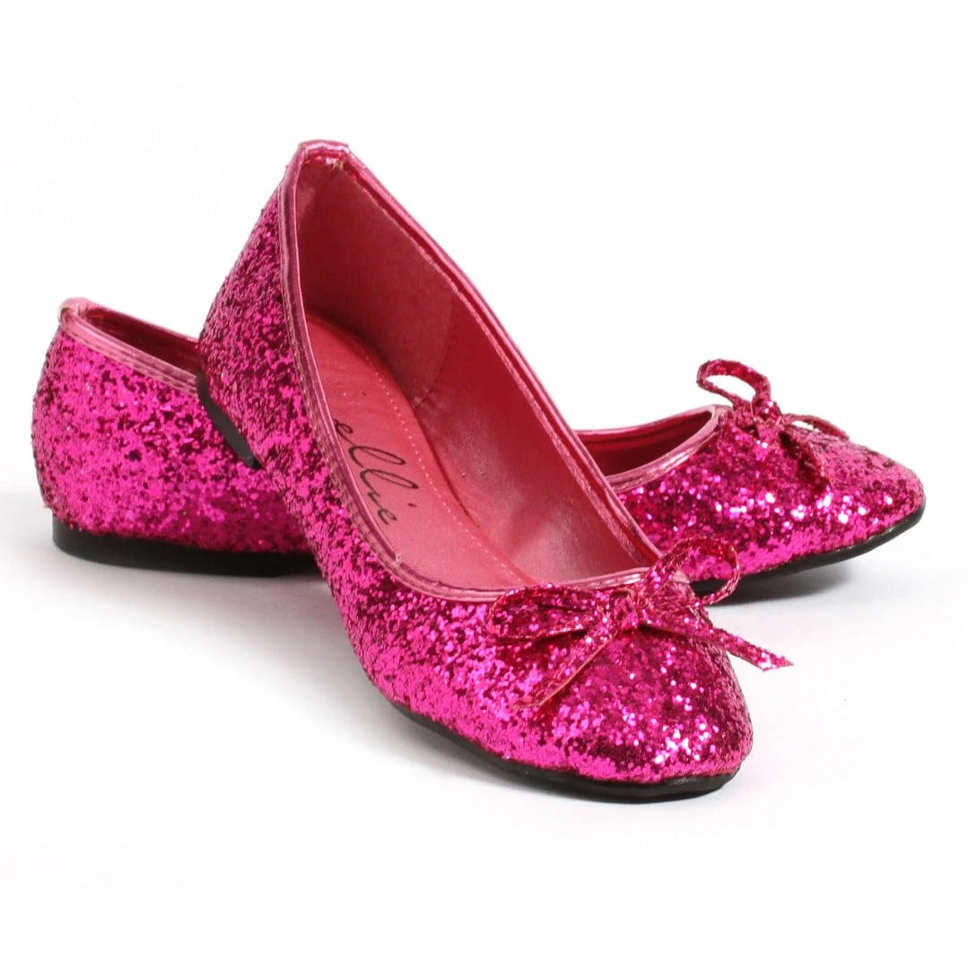 Ellie Shoes Glitter Flat With Bow 5 Ellie Shoes Glitter Flat With Bow