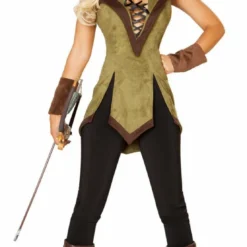 Roma Costume COSTUMES Hooded Outlaw Costume