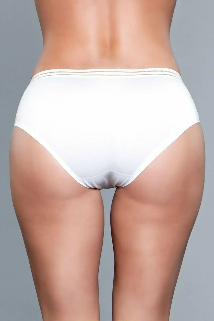 Be Wicked Roxy Panty White LINGERIE 4 Be Wicked Roxy Panty White LINGERIE