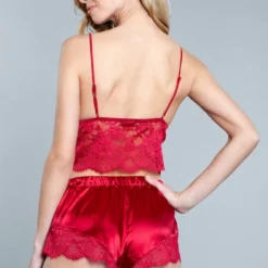 Be Wicked SLEEPWEAR Kristal Cami Set Red
