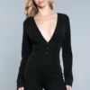 Be Wicked Casey Romper Black