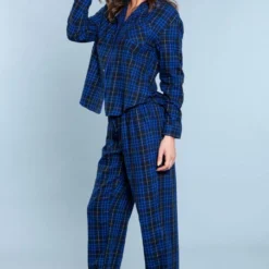 Be Wicked SLEEPWEAR Saige PJ Set Blue 7 Be Wicked SLEEPWEAR Saige PJ Set Blue