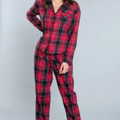 Be Wicked Saige PJ Set Red SLEEPWEAR