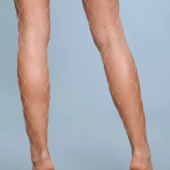 Be Wicked Caught In My Trap Thigh Highs Nude Hosiery