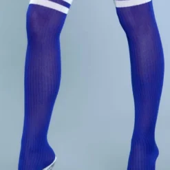 Be Wicked Going Pro Thigh Highs Blue