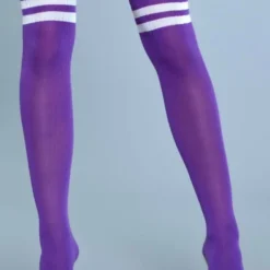 Be Wicked Going Pro Thigh Highs Purple 6 Be Wicked Going Pro Thigh Highs Purple