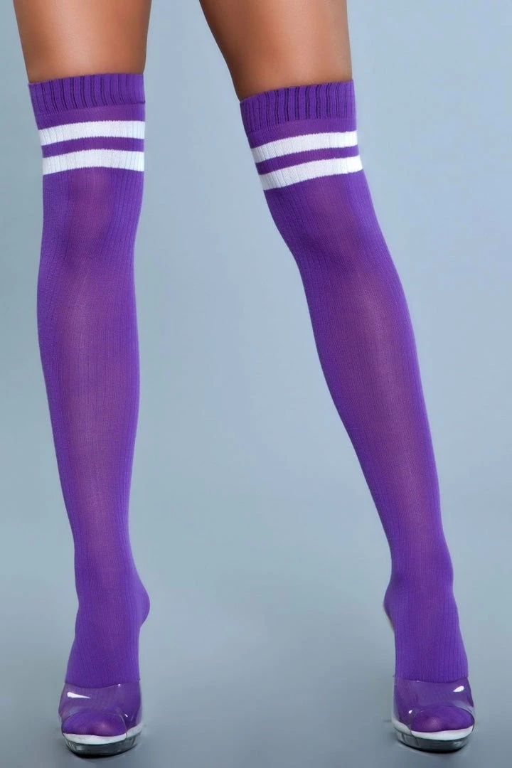 Be Wicked Going Pro Thigh Highs Purple 4 Be Wicked Going Pro Thigh Highs Purple