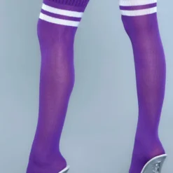 Be Wicked Going Pro Thigh Highs Purple