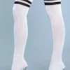 Be Wicked Going Pro Thigh Highs White 1 Be Wicked Going Pro Thigh Highs White