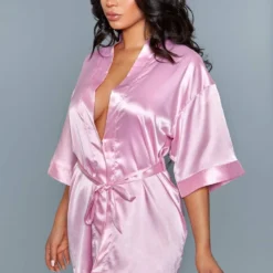 Be Wicked Getting Ready Robe Rose LINGERIE 7 Be Wicked Getting Ready Robe Rose LINGERIE