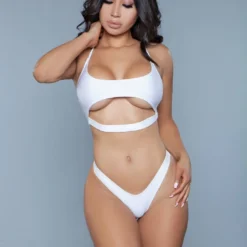 Be Wicked Gianna 2 Piece Swimsuit White