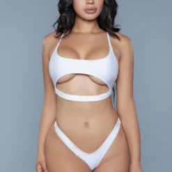 Be Wicked Gianna 2 Piece Swimsuit White