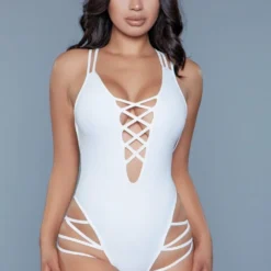 Be Wicked SWIMWEAR Amaya One Piece Swimsuit White