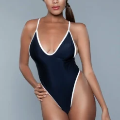 Be Wicked SWIMWEAR Payton One Piece Swimsuit Black
