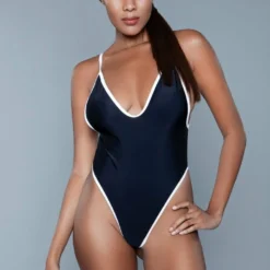 Be Wicked SWIMWEAR Payton One Piece Swimsuit Black