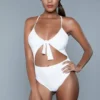 Be Wicked SWIMWEAR Delaney One Piece Swimsuit White