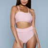 Be Wicked Chanity Swimsuit Pink SWIMWEAR
