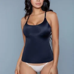 Be Wicked Figure Hugged Top Black