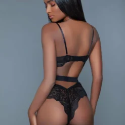 Be Wicked Bettany Black Bodysuit