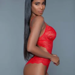 Be Wicked LINGERIE Bettany Red Bodysuit 7 Be Wicked LINGERIE Bettany Red Bodysuit