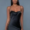 Be Wicked Brooklyn Black Slip LINGERIE