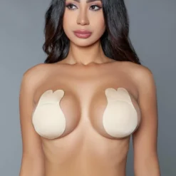 Be Wicked White Bunny Nipple Cover Bras