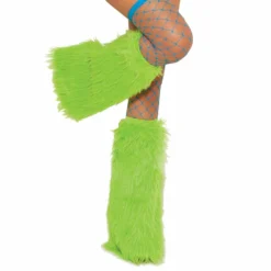 Elegant Moments RAVE & FESTIVAL Furry Leg Warmers