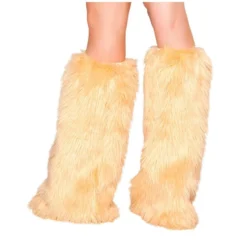 Roma Costume Faux Fur Leg Warmers ACCESORIES 26 Roma Costume Faux Fur Leg Warmers ACCESORIES