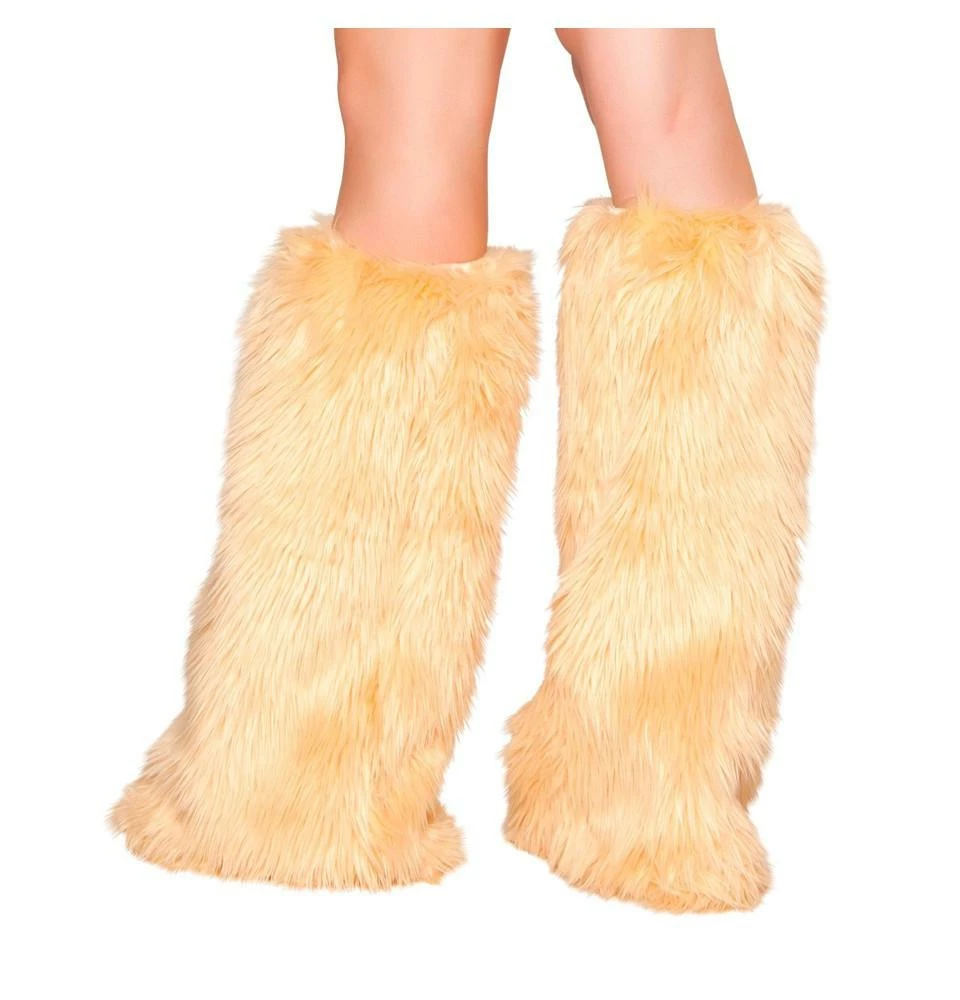 Roma Costume Faux Fur Leg Warmers ACCESORIES 13 Roma Costume Faux Fur Leg Warmers ACCESORIES
