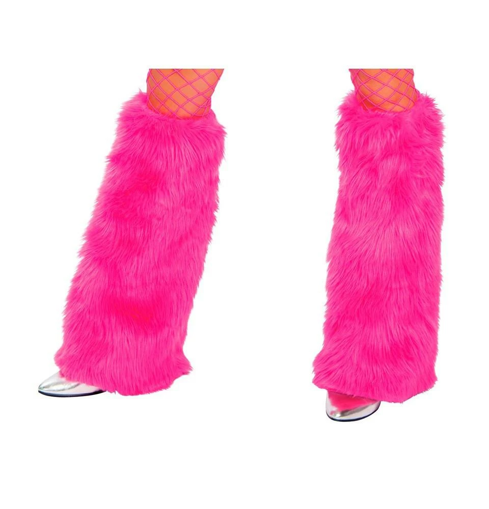 Roma Costume Faux Fur Leg Warmers ACCESORIES 7 Roma Costume Faux Fur Leg Warmers ACCESORIES