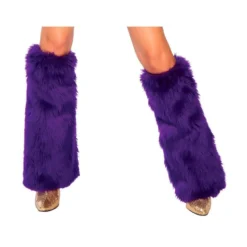 Roma Costume Faux Fur Leg Warmers ACCESORIES 23 Roma Costume Faux Fur Leg Warmers ACCESORIES