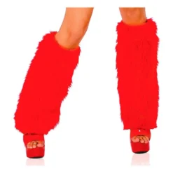 Roma Costume Faux Fur Leg Warmers ACCESORIES 18 Roma Costume Faux Fur Leg Warmers ACCESORIES