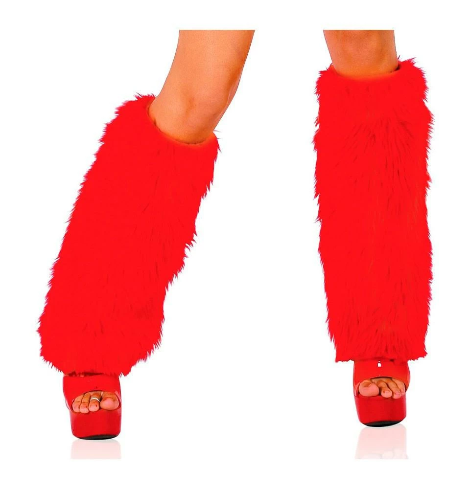 Roma Costume Faux Fur Leg Warmers ACCESORIES 5 Roma Costume Faux Fur Leg Warmers ACCESORIES