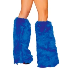 Roma Costume Faux Fur Leg Warmers ACCESORIES 21 Roma Costume Faux Fur Leg Warmers ACCESORIES