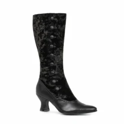 Ellie Shoes Knee High Velvet Boot
