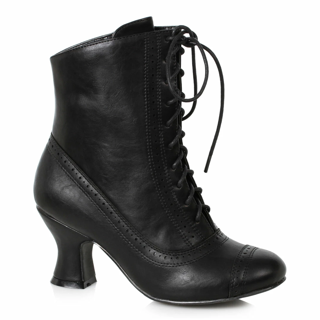 Ellie Shoes Victorian Bootie With Laces 3 Ellie Shoes Victorian Bootie With Laces