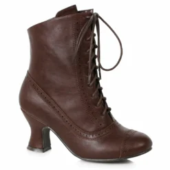 Ellie Shoes Victorian Bootie With Laces