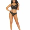 Elegant Moments Black Cami Set