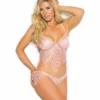 Elegant Moments Romantic Bra Set Plus Size Lingerie