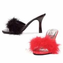 Ellie Shoes Maribou Slippers