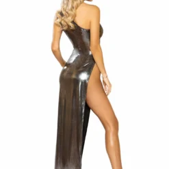Roma Costume Maxi Length Shimmer Dress