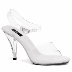 Ellie Shoes Clear Sandal