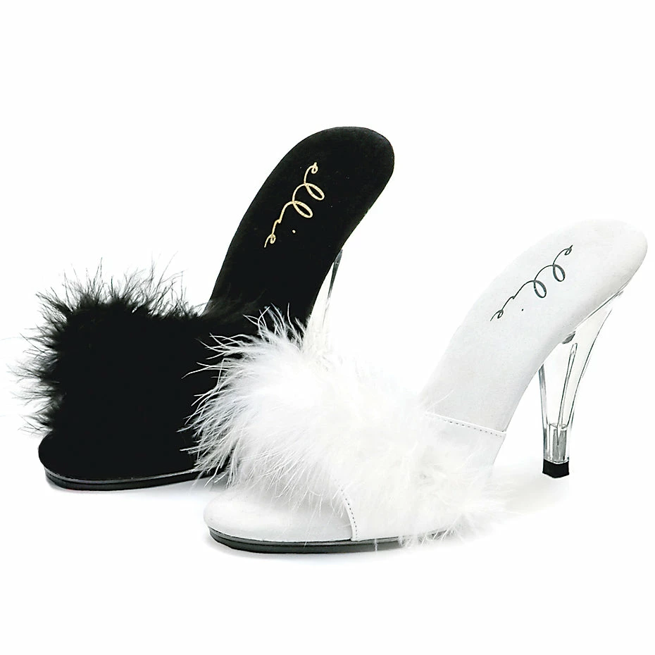 Ellie Shoes Maribou Slippers 3 Ellie Shoes Maribou Slippers