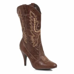 Ellie Shoes High Heel Ankle Cowgirl Boot 7 Ellie Shoes High Heel Ankle Cowgirl Boot