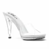 Ellie Shoes 4.5 Heel Clear Mule