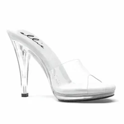 Ellie Shoes 4.5 Heel Clear Mule