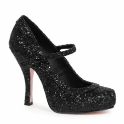 Ellie Shoes Glitter Mary Jane With Platform