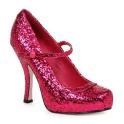 Ellie Shoes Glitter Mary Jane With Platform