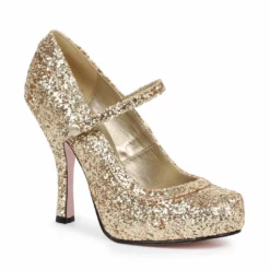 Ellie Shoes Glitter Mary Jane With Platform