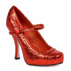 Ellie Shoes Glitter Mary Jane With Platform
